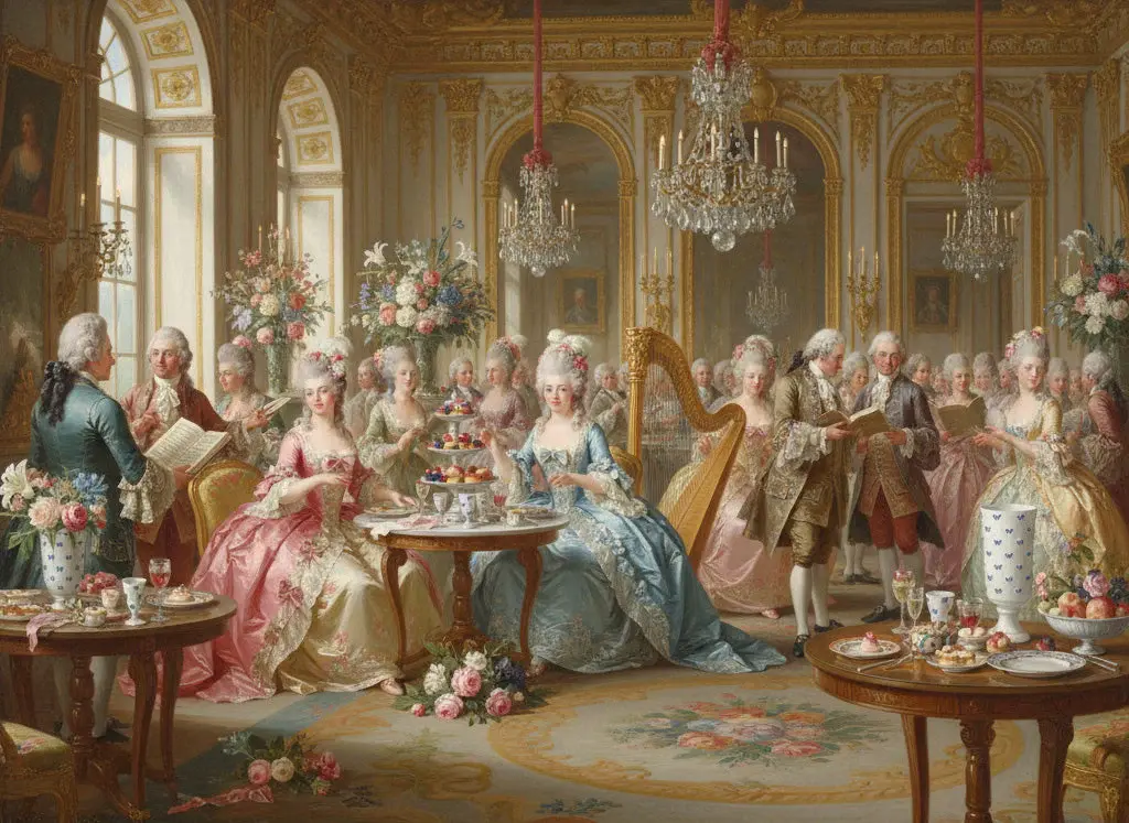 Versailles Marie Antoinette Party Decor Style