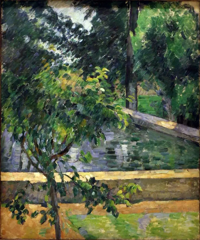 Le Vésinet Cezanne Bassin et lavoir du Jas de Bouffan
