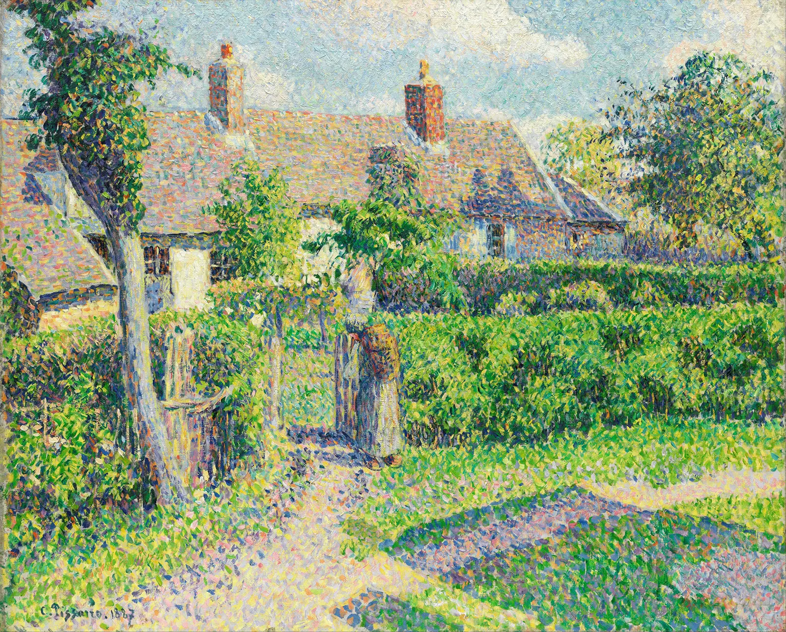 Ancienne ferme française évoquant l’architecture rurale et maraîchère de Montesson