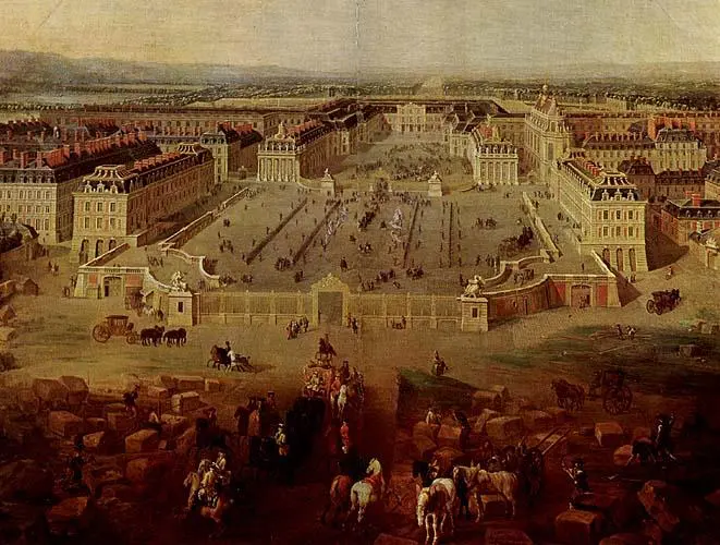 représentation historique de Versailles 